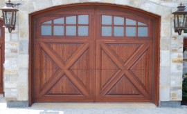 Porte de garage bois prix