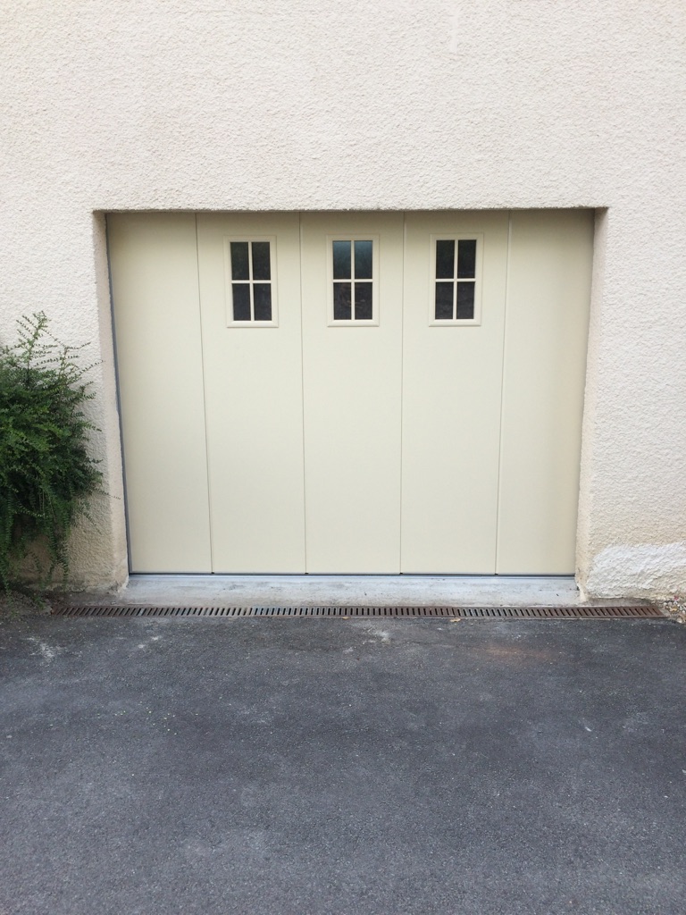 Porte de garage sectionnelle avantage