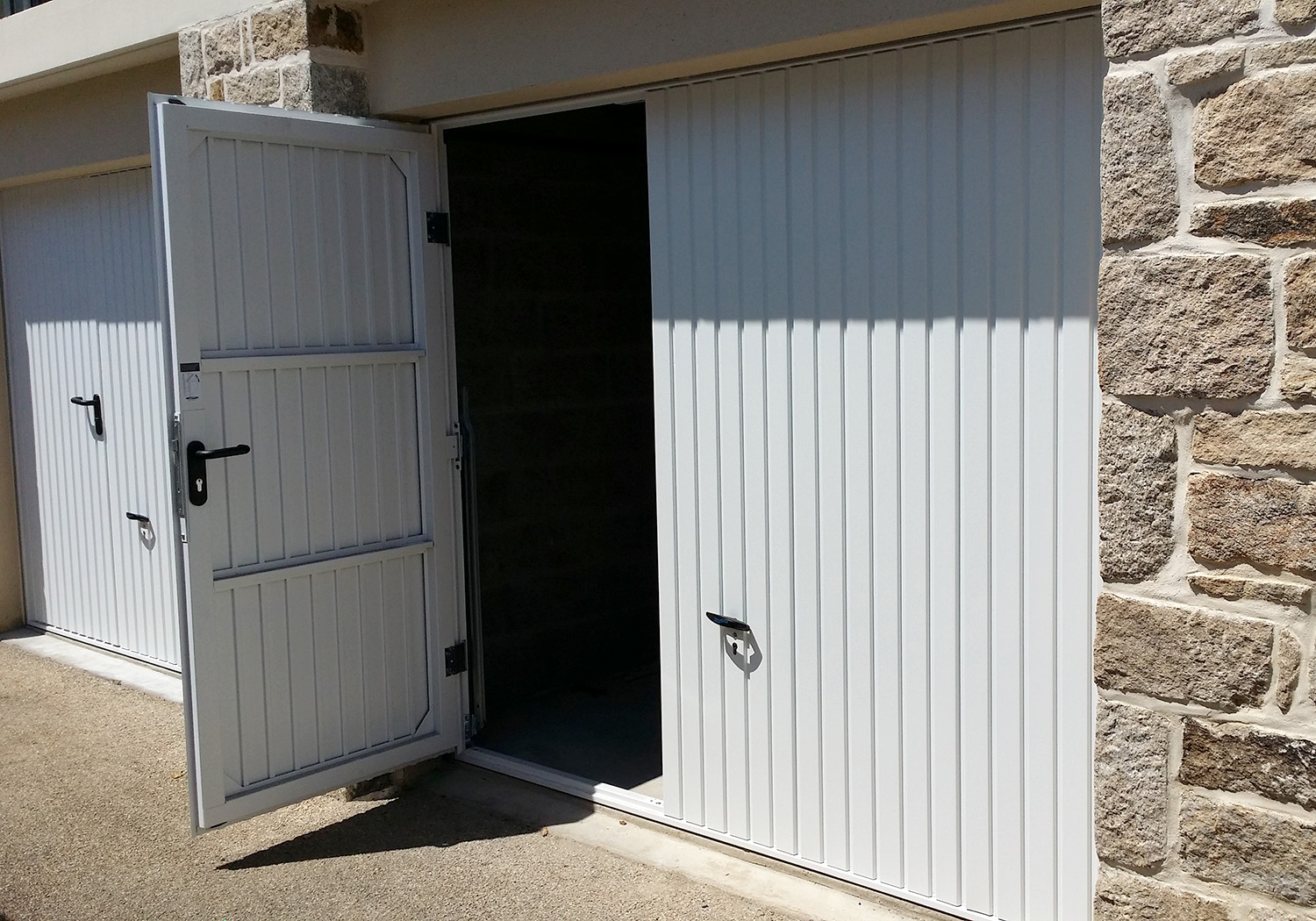 Porte de garage battante 3m