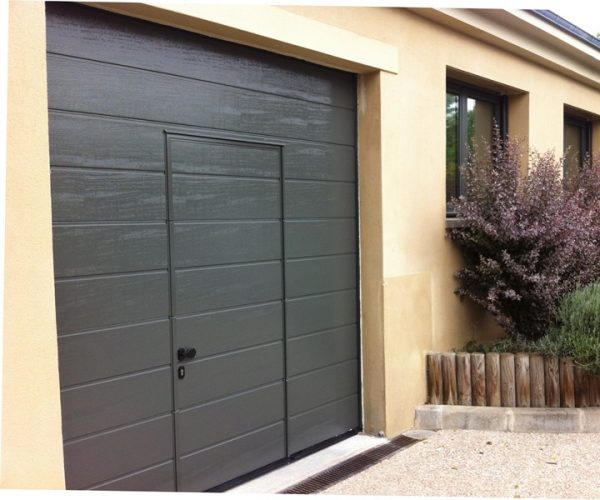 Prix porte de garage hormann sectionnelle avec portillon