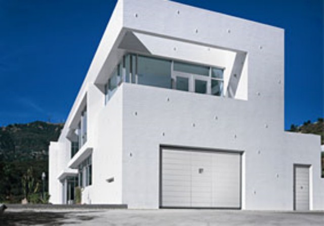 Porte blindée de garage