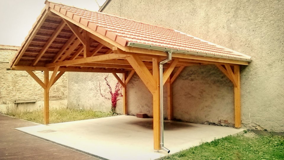 Abri porte de garage