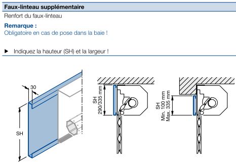Dimension porte de garage enroulable