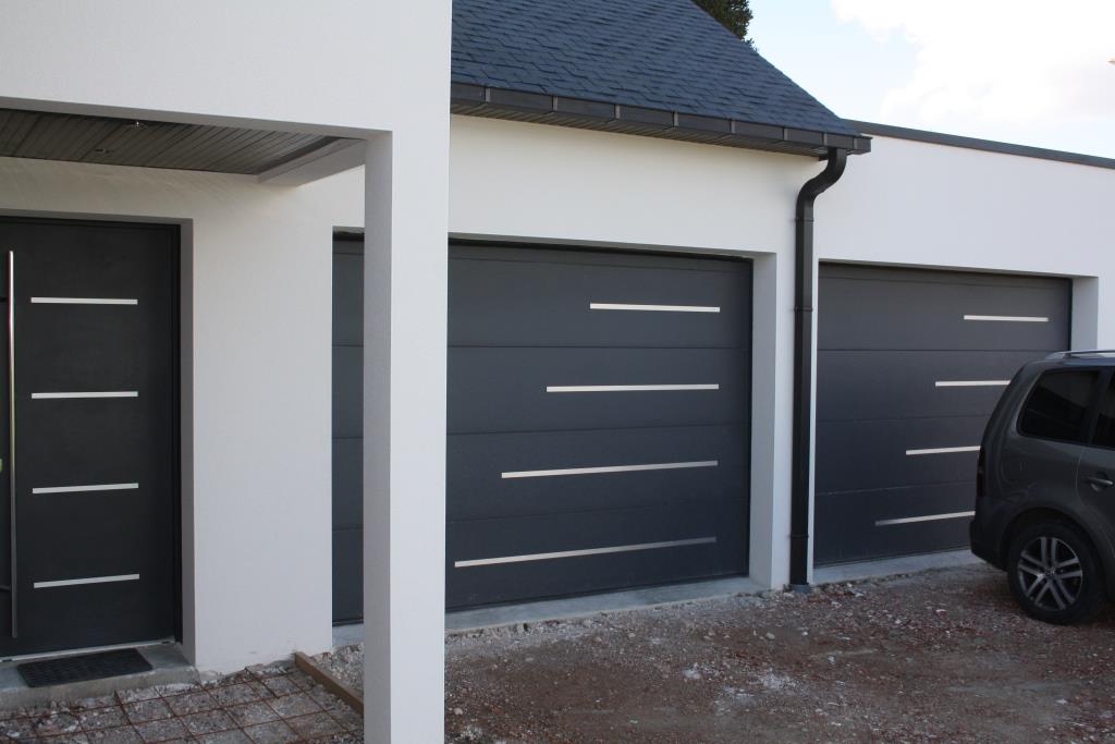 Deco inox porte de garage