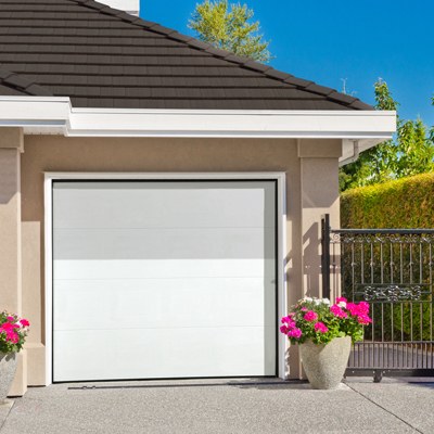 Serrure de securite pour porte de garage basculante
