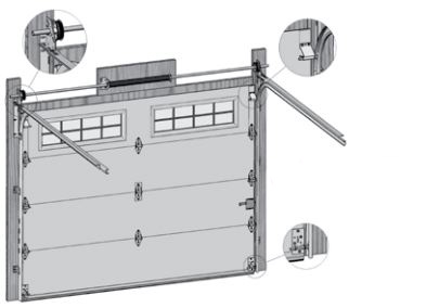 Ressort de compression pour porte de garage