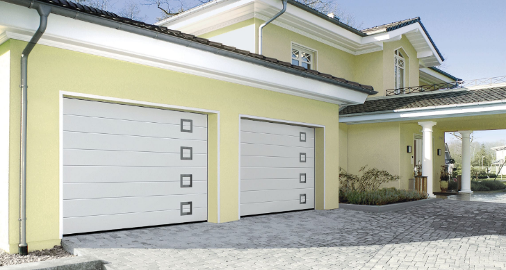 Comparatif porte de garage sectionnelle
