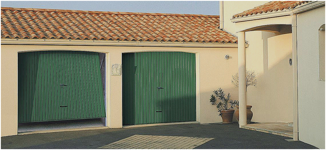 Accessoires porte de garage coulissante bois