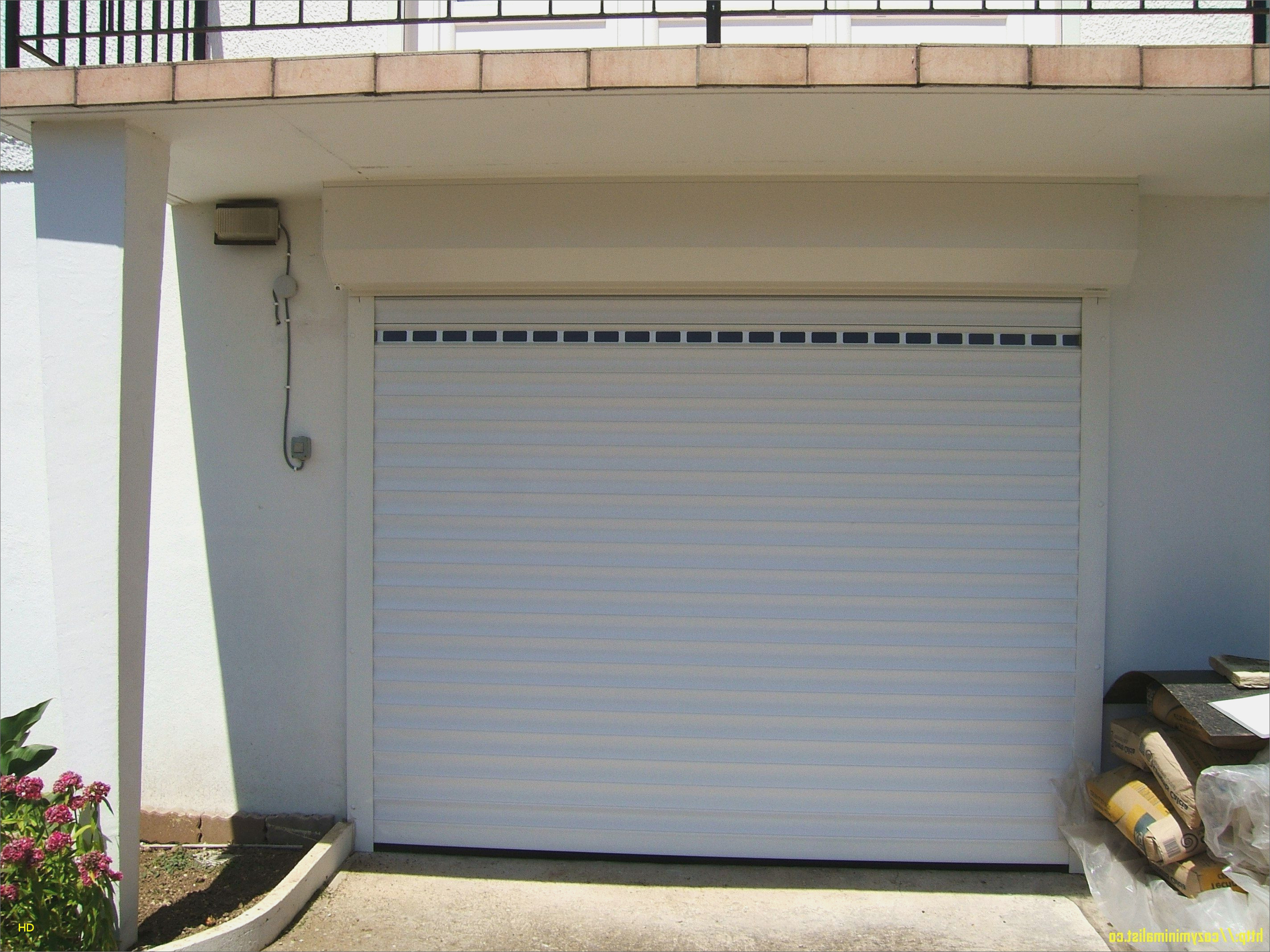 Porte de garage electrique lapeyre