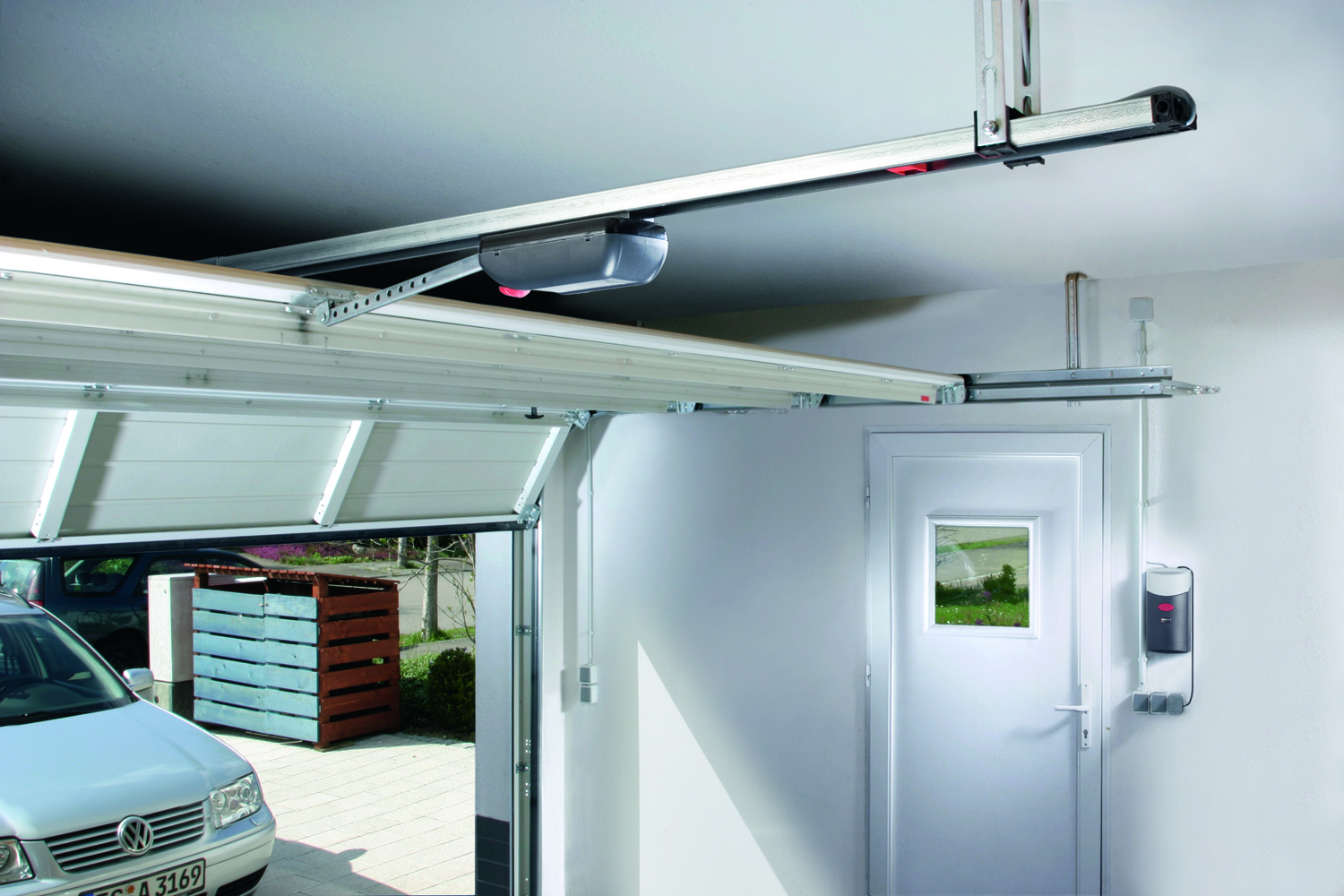 Motorisation porte de garage sommer