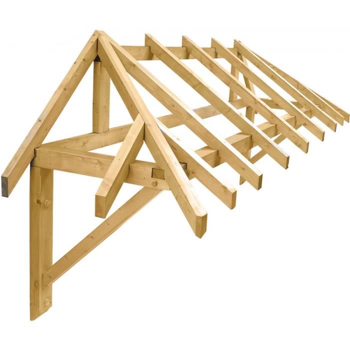 Auvent de porte de garage