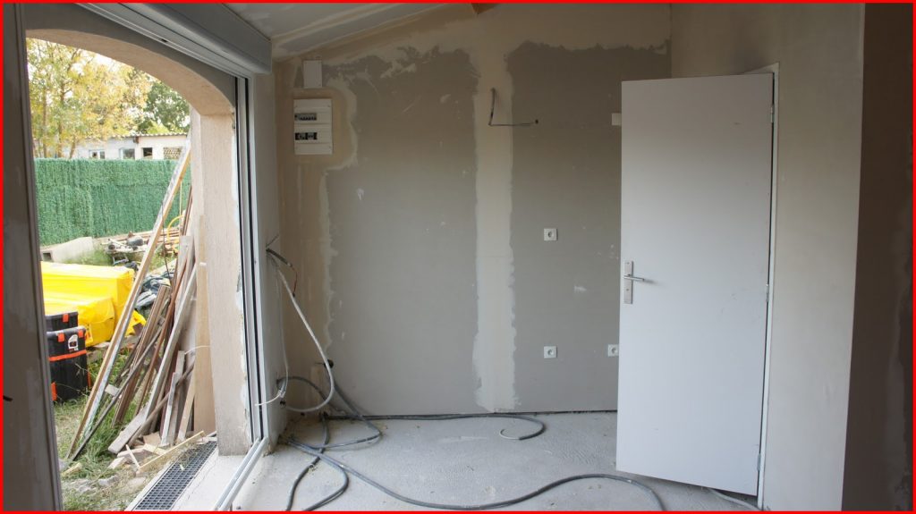 Baie coulissante pour remplacer porte de garage