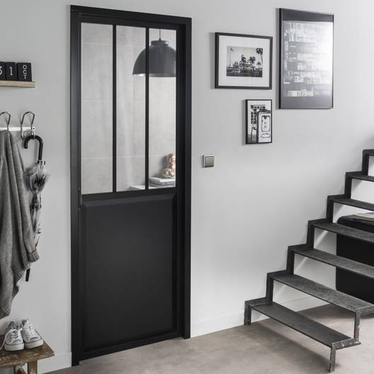 Porte de garage style atelier