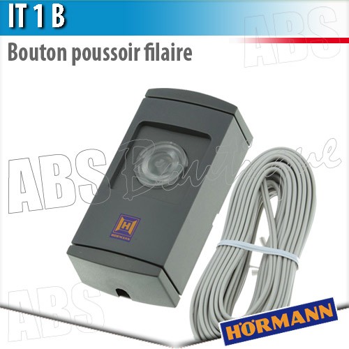 Bouton pour porte de garage