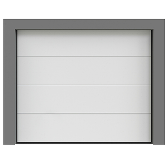Porte de garage ral 7035