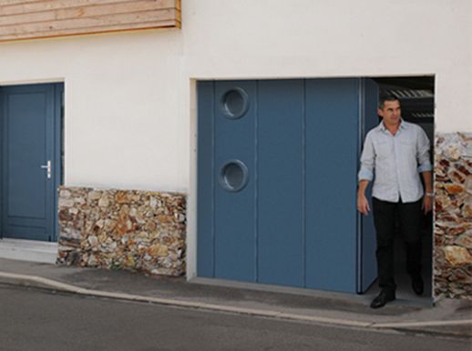 Montage porte de garage sectionnelle novoferm