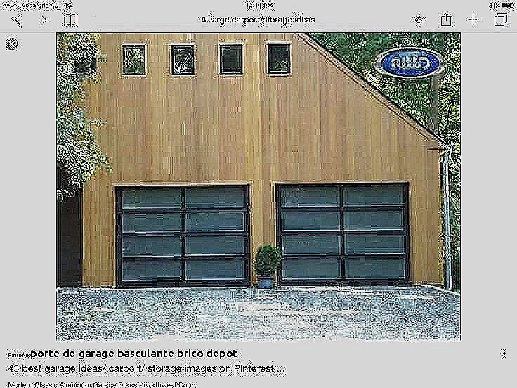 Porte de garage bricodepot