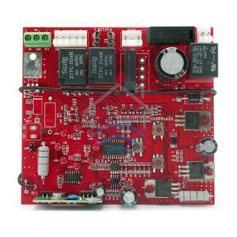Carte electronique pour porte de garage