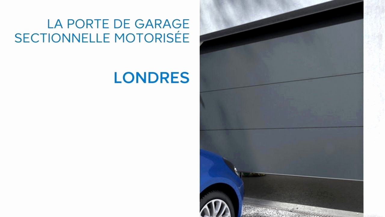 Porte de garage sectionnelle pvc castorama