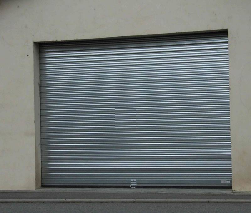 Seuil alu porte de garage