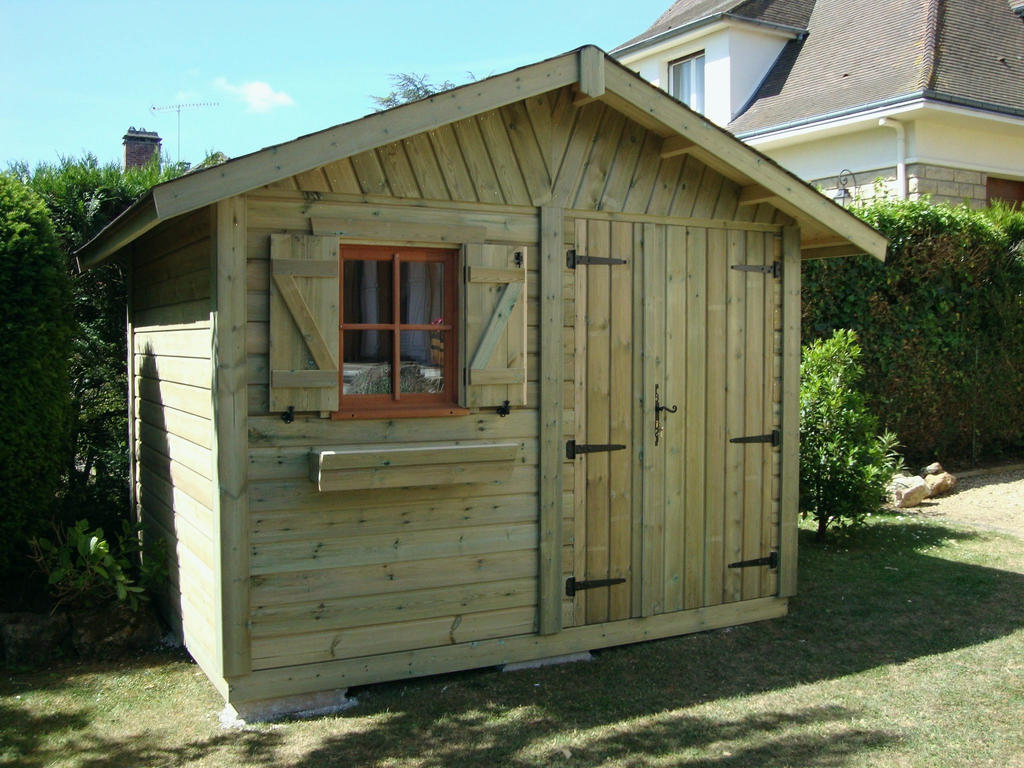 Porte de garage chalet
