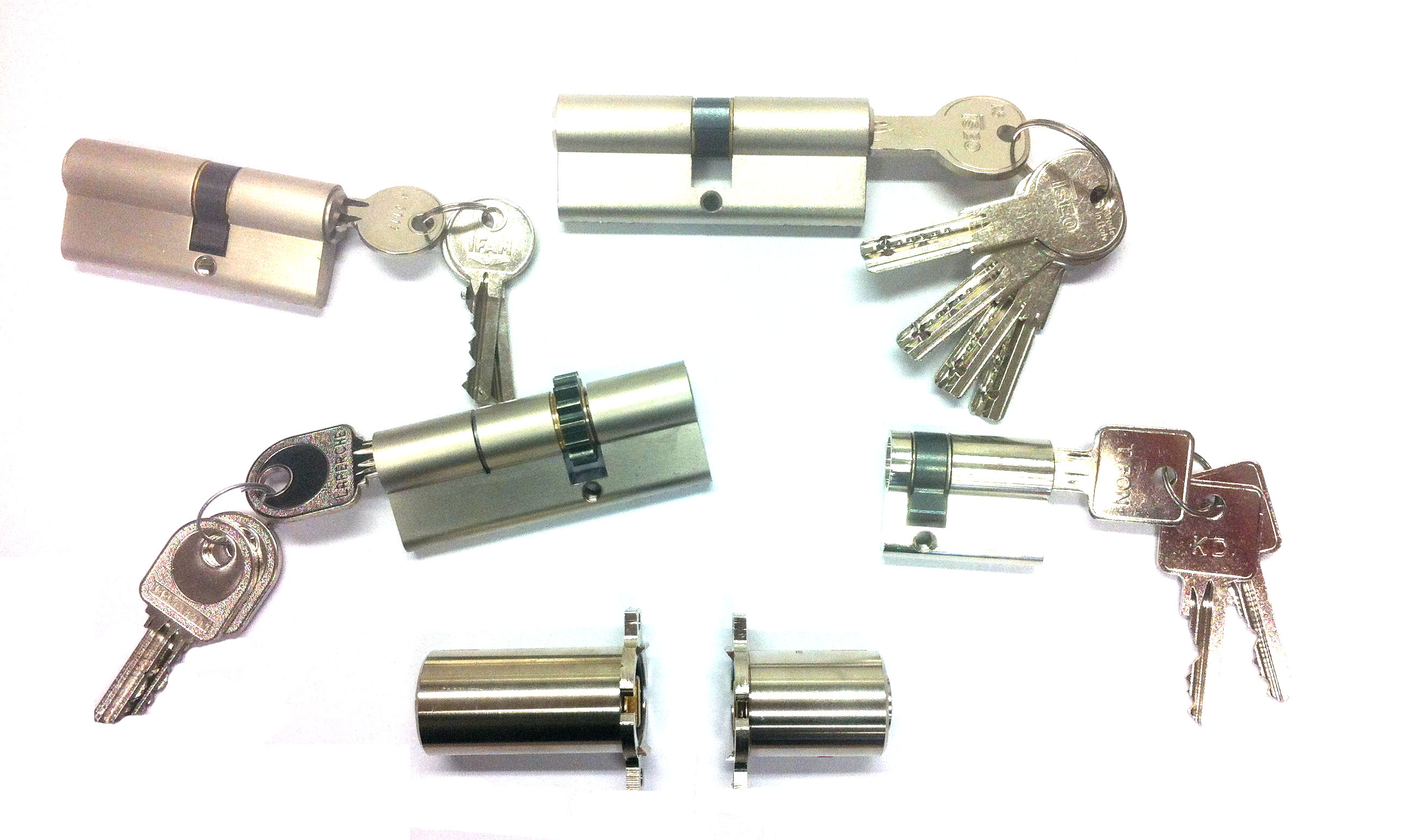 Canon serrure porte de garage basculante