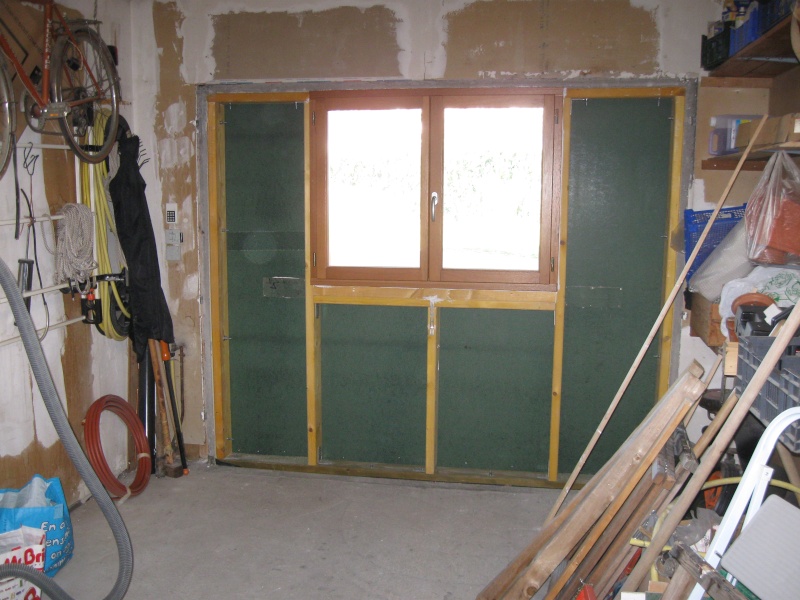 Changement de porte de garage