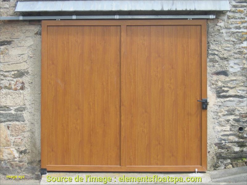 Porte de garage coulissante suspendue