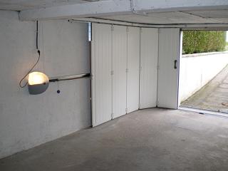 Porte de garage coulissante bois sur mesure