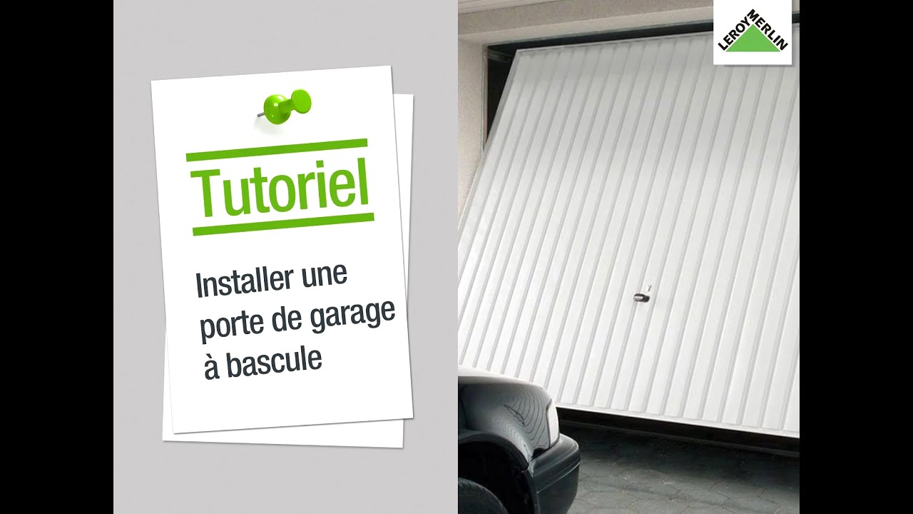 Porte de garage leroy merlin