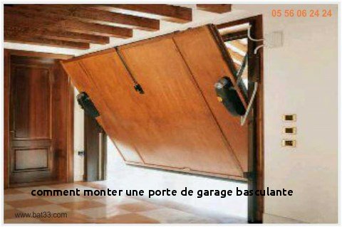 Porte de garage basculante coupe feu