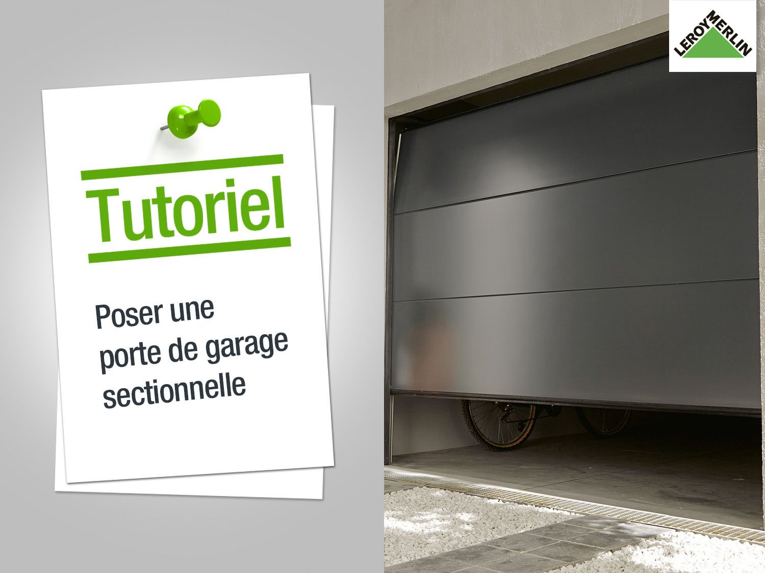 Comment installer porte de garage basculante