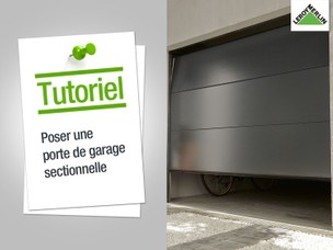 Comment poser une porte coulissante de garage