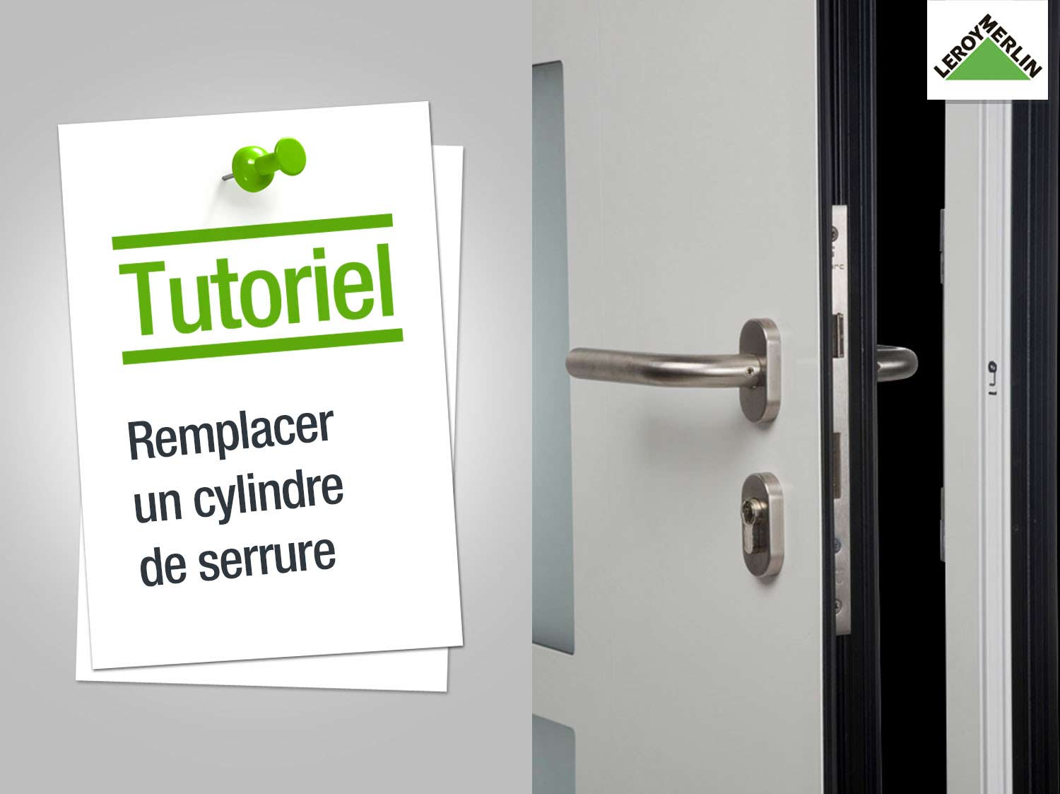 Comment changer la serrure d'une porte de garage