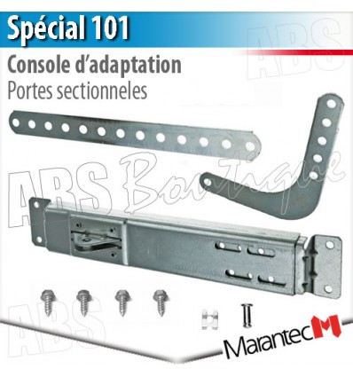 Motorisation porte de garage sectionnelle marantec