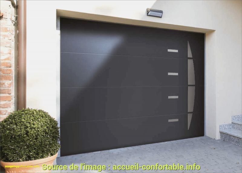 Porte de garage avec porte d entrée intégrée