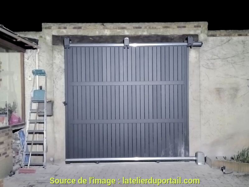 Porte de garage sectionnelle fabrication francaise