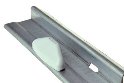 Rail de guidage porte de garage coulissante
