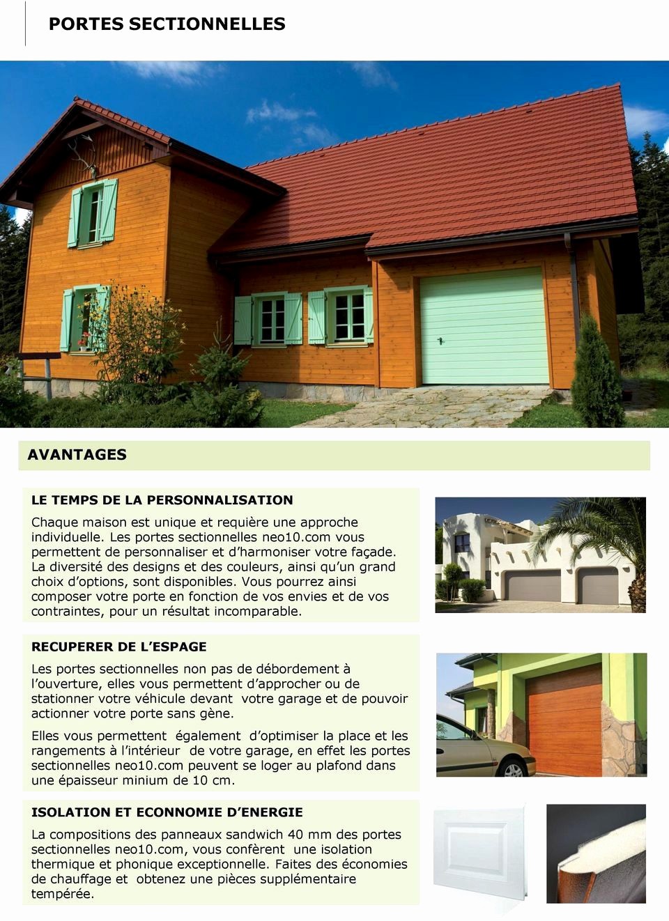 Reduction impot porte de garage