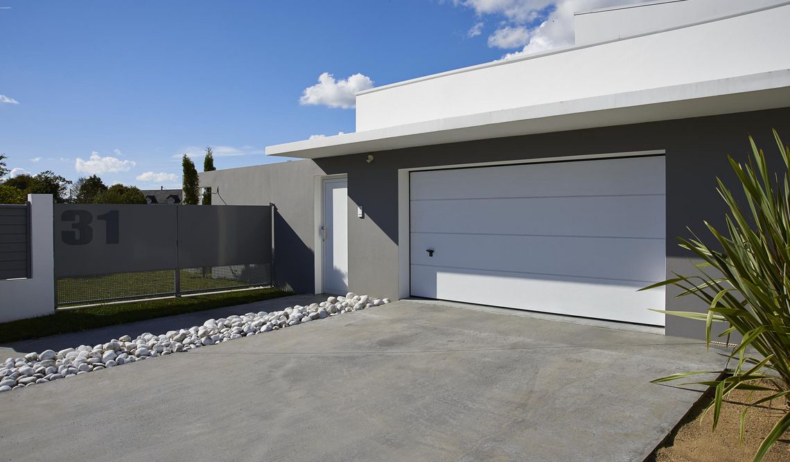 Porte de garage sectionnelle largeur 3 m