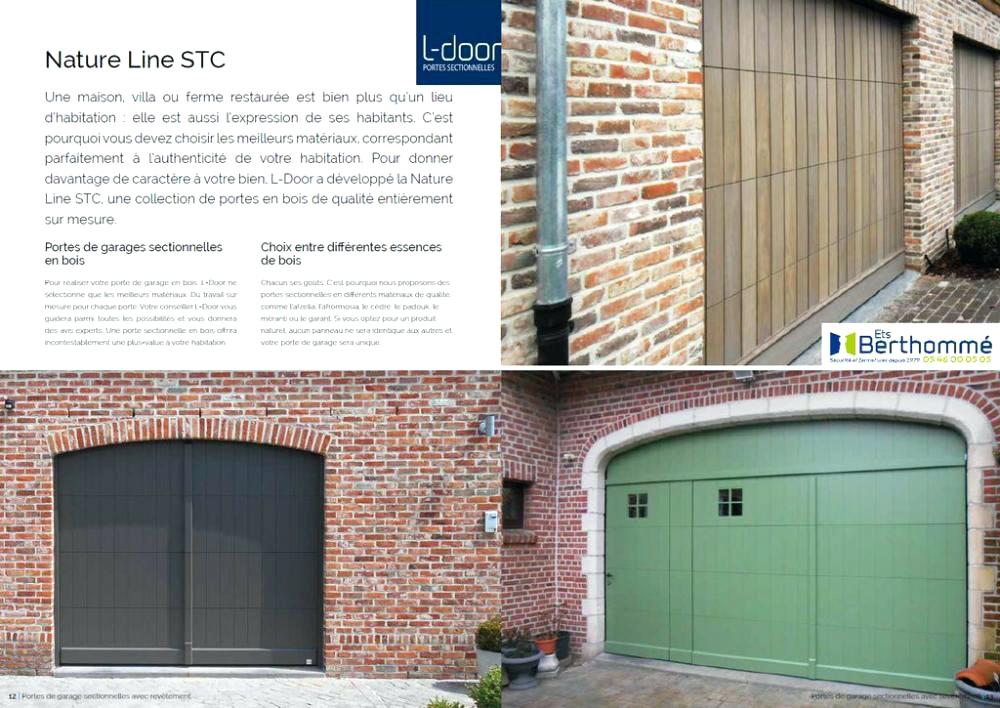 Porte de garage destockage