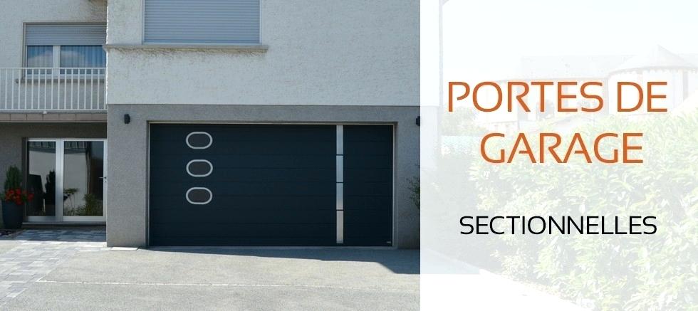 Porte de garage sectionnelle isea