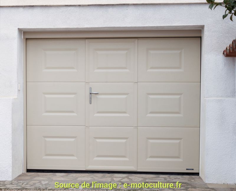 Porte de garage sectionnelle tbs