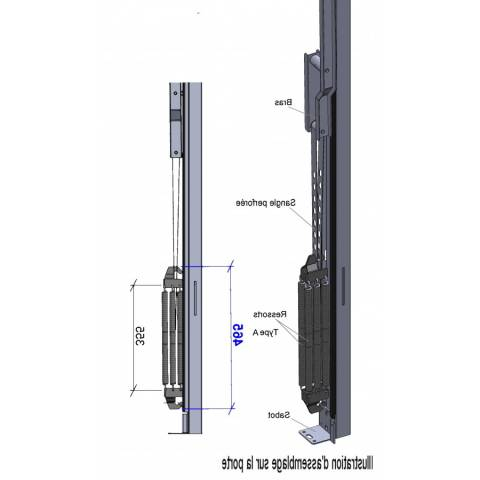 Réglage porte de garage basculante