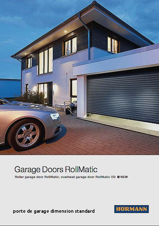 Porte de garage dimension standard hormann