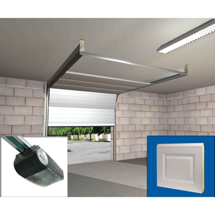 Panneaux porte de garage sectionnelle