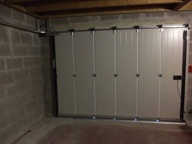 Installer une porte de garage sectionnelle hormann