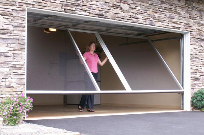 Porte de garage bien isolée