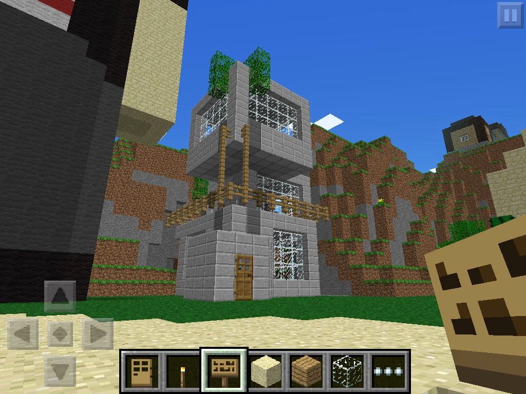 Porte de garage minecraft