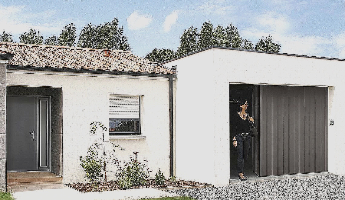 Leroy merlin porte de garage en bois